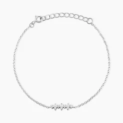 Bracelet Argent Eden Oxyde De Zirconiums