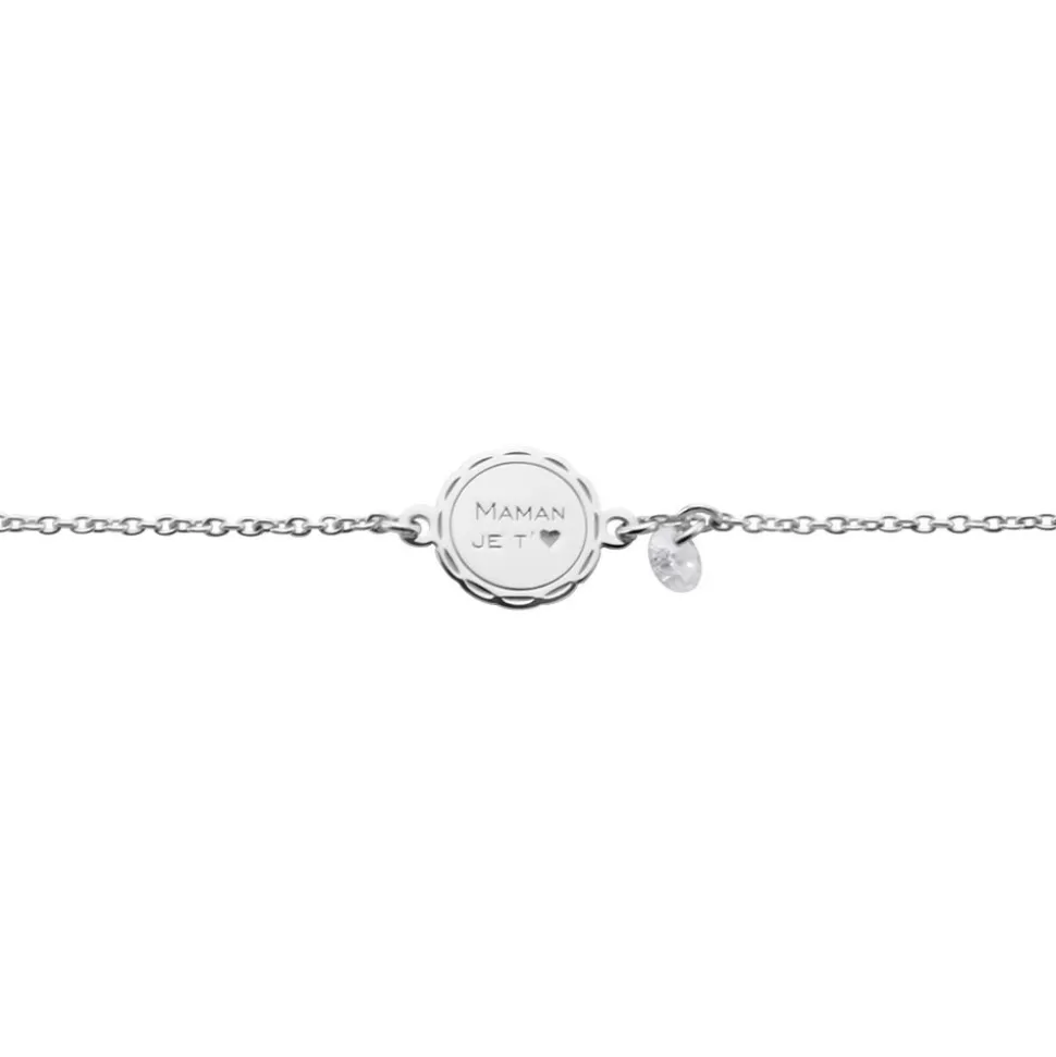 Bracelet Argent Glannon Oxyde De Zirconium
