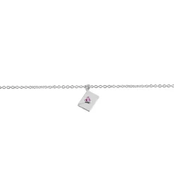 Bracelet Argent Guntrun Oxydes De Zirconium