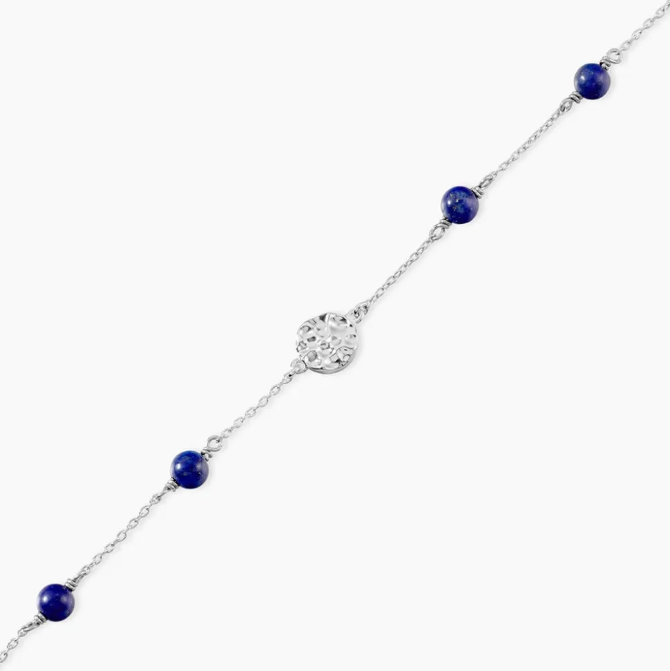 Bracelet Argent Kutrun Lapis Lazuli