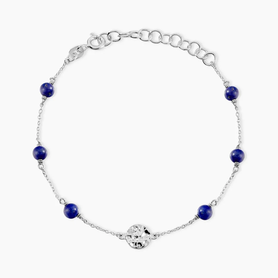 Bracelet Argent Kutrun Lapis Lazuli