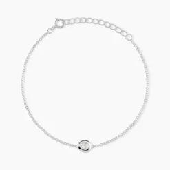 Bracelet Argent Laureano Oxydes De Zirconium