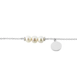 Bracelet Argent Letinno Perles|Marc Orian Online
