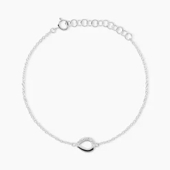 Bracelet Argent Tancelin Oxydes De Zirconium