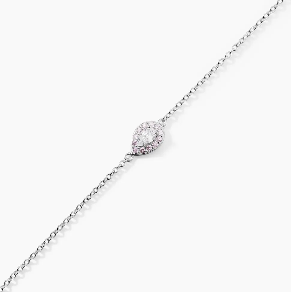 Bracelet Argent Tania Oxydes De Zirconium