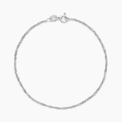 Bracelet Arletty Argent Blanc