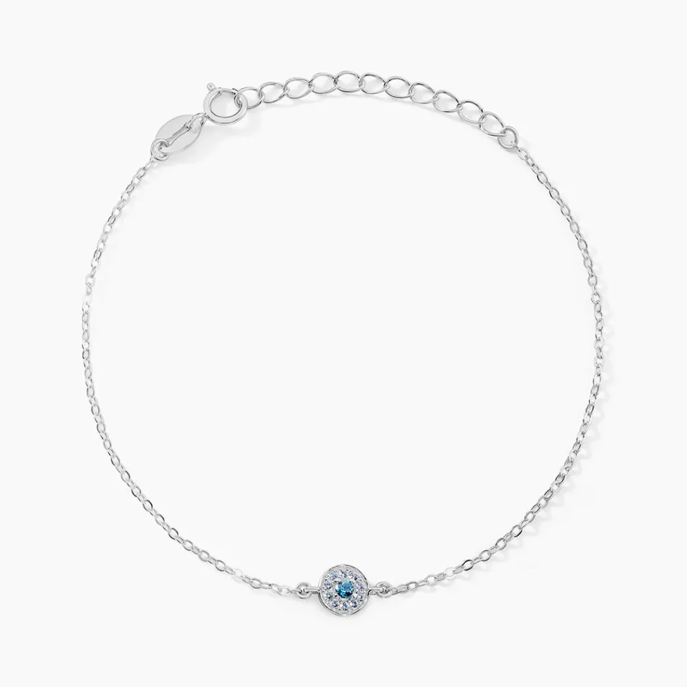 Bracelet Auxana Argent Blanc Oxyde De Zirconium|Marc Orian Clearance
