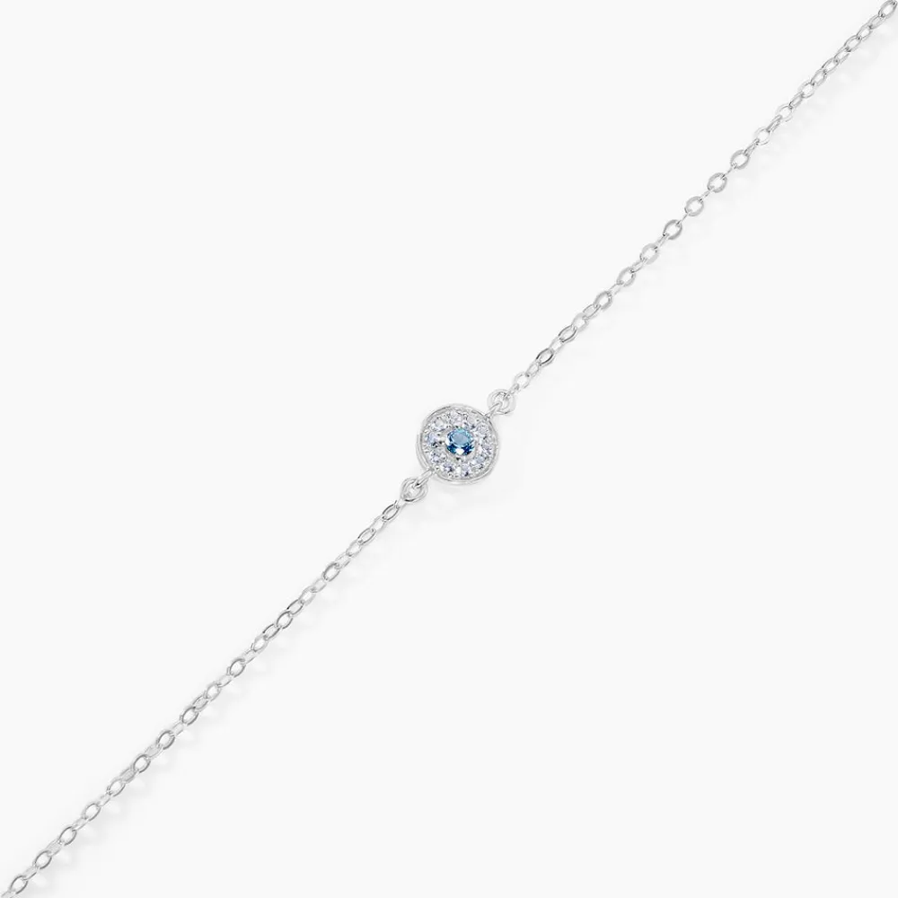 Bracelet Auxana Argent Blanc Oxyde De Zirconium|Marc Orian Clearance