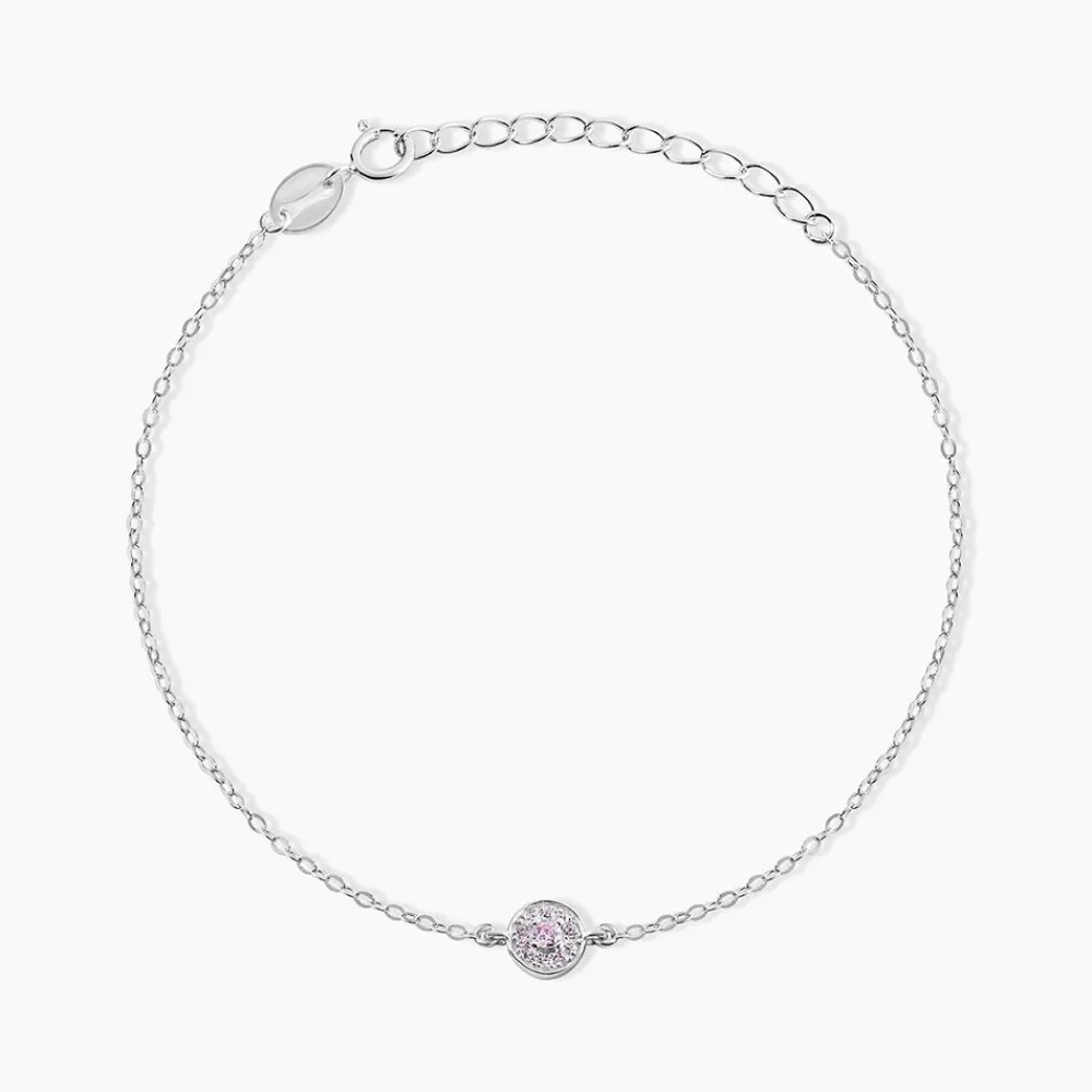 Bracelet Auxana Argent Blanc Oxyde De Zirconium|Marc Orian Discount