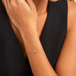Bracelet Avalon Argent Rose Oxyde De Zirconium|Marc Orian New