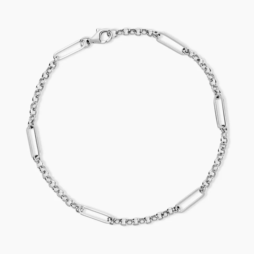 Bracelet Ben Argent Blanc