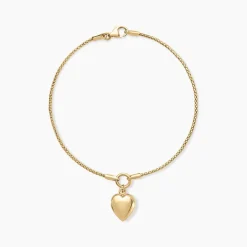 Bracelet Big Love Or Jaune