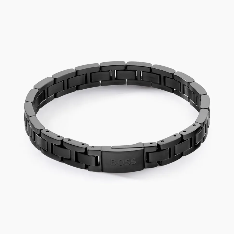 Bracelet Boss Links Essentials Acier Noir