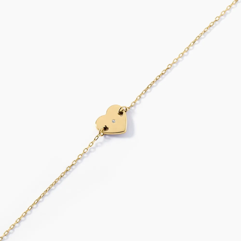Bracelet Brahma Or Jaune Diamant|Marc Orian