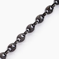 Bracelet Cadia Antique Acier Noir