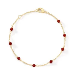 Bracelet Calliope Plaqué Or Doré Agate|Marc Orian Discount
