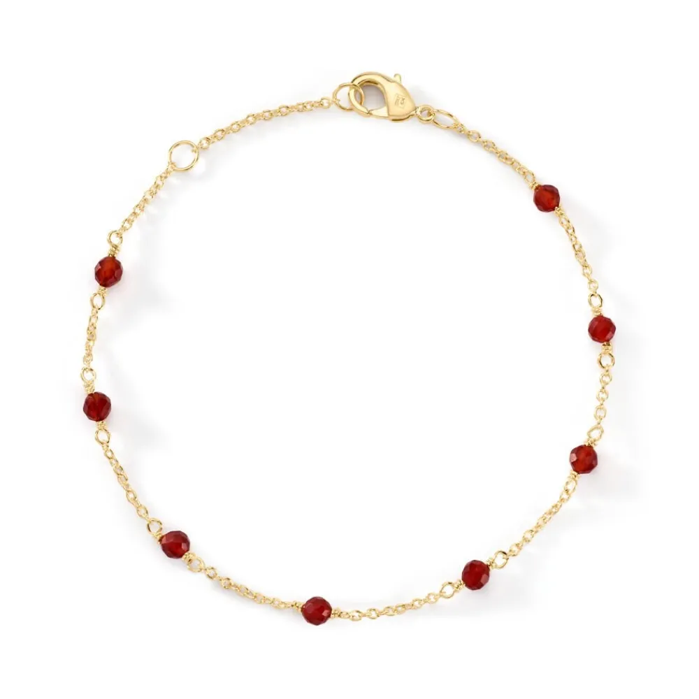 Bracelet Calliope Plaqué Or Doré Agate|Marc Orian Discount