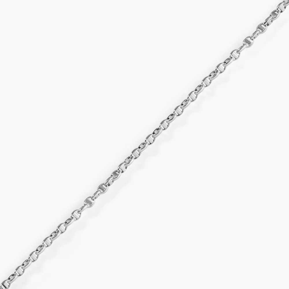 Bracelet Capucin Maille Marine Plate|Marc Orian Hot