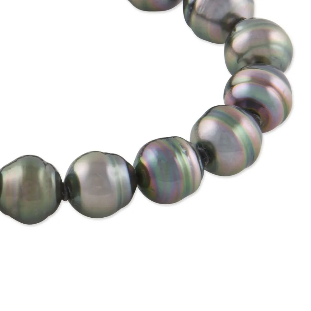 Bracelet Cerclee Or Jaune Perle De Culture De Tahiti|Marc Orian Outlet