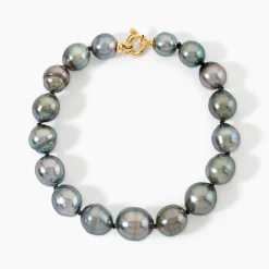 Bracelet Cerclee Or Jaune Perle De Culture De Tahiti|Marc Orian Outlet