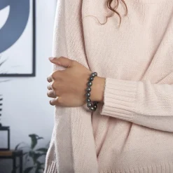 Bracelet Cerclee Or Jaune Perle De Culture De Tahiti|Marc Orian Outlet