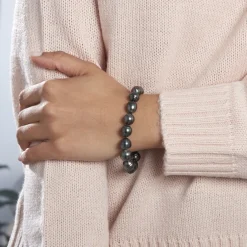 Bracelet Cerclee Or Jaune Perle De Culture De Tahiti|Marc Orian Outlet