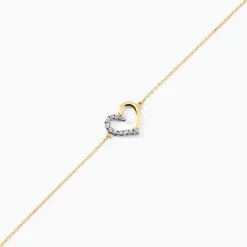 Bracelet Christine Or Jaune Diamant