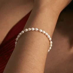 Bracelet Ciriola Or Jaune Perle De Culture|Marc Orian Sale