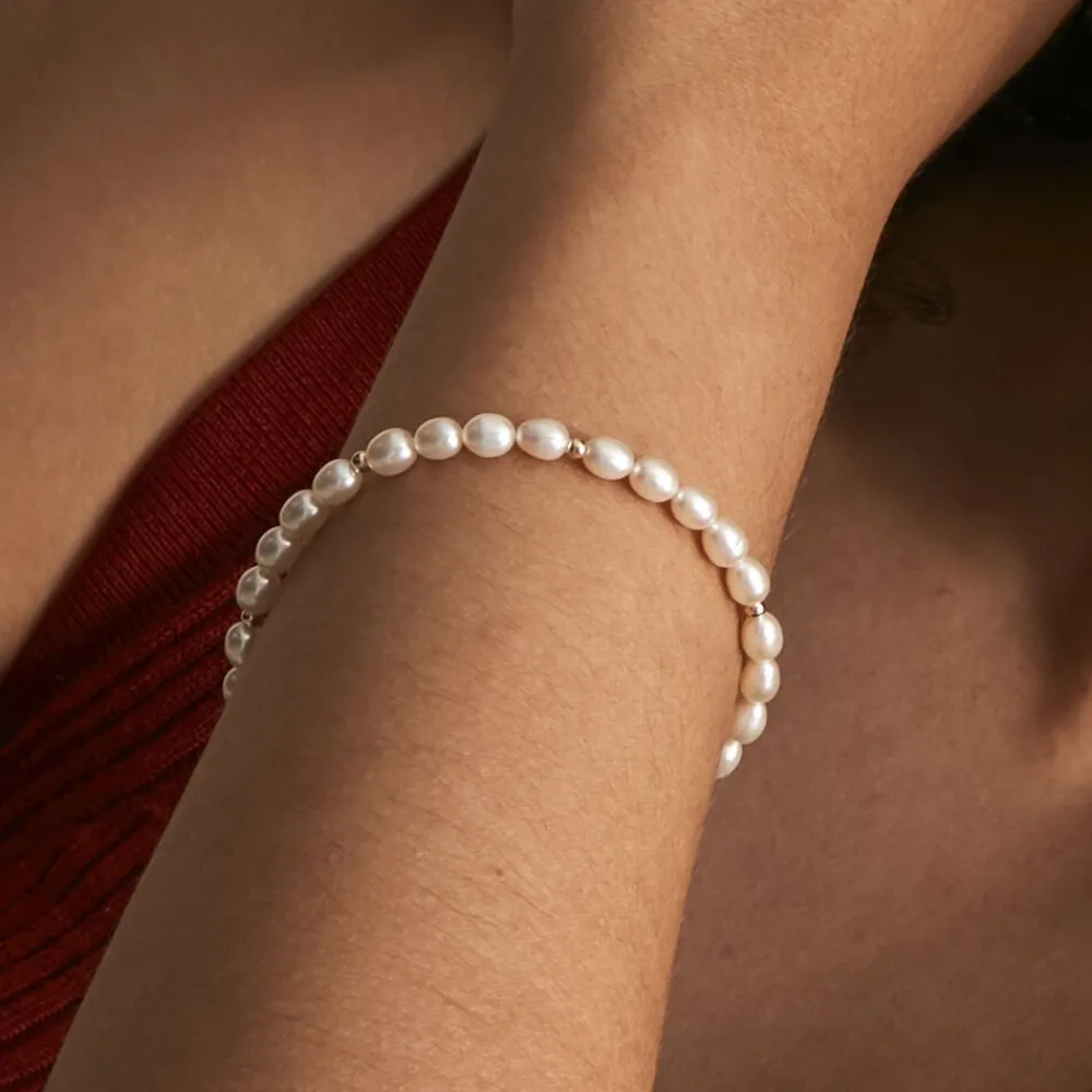 Bracelet Ciriola Or Jaune Perle De Culture|Marc Orian Sale