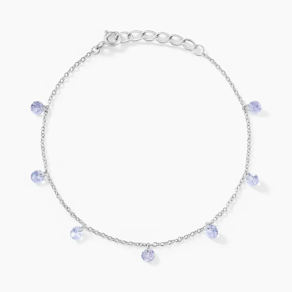 Bracelet Collie Argent Blanc Oxyde De Zirconium|Marc Orian Outlet