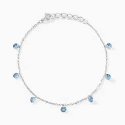 Bracelet Collie Argent Blanc Oxyde De Zirconium|Marc Orian