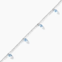 Bracelet Collie Argent Blanc Oxyde De Zirconium|Marc Orian