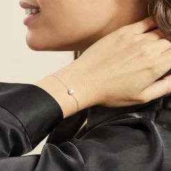 Bracelet Columbine De Zirconium Blanc|Marc Orian Best