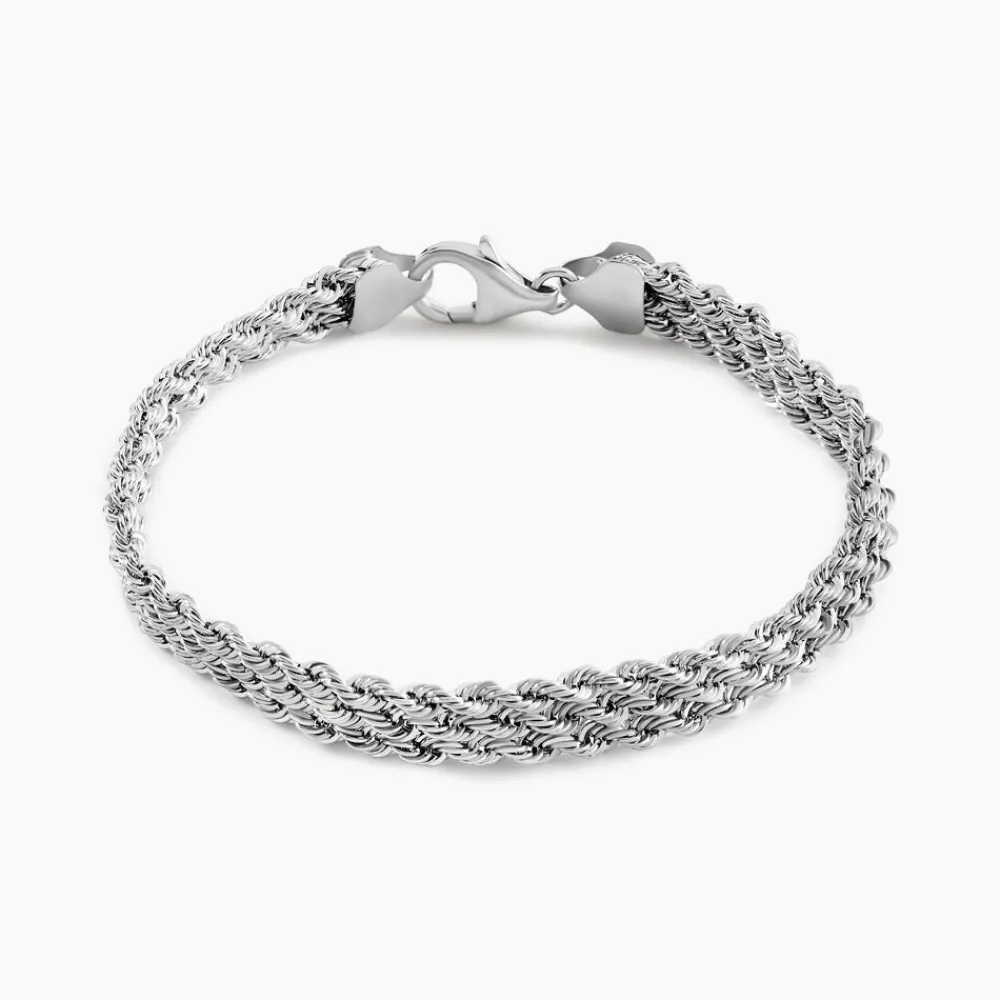 Bracelet Cordelia Maille Corde 3 Rangs|Marc Orian Hot