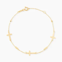 Bracelet Cruza Or Jaune|Marc Orian