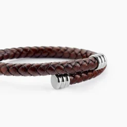 Bracelet Cuir De Vache Marron|JOURDAN Outlet