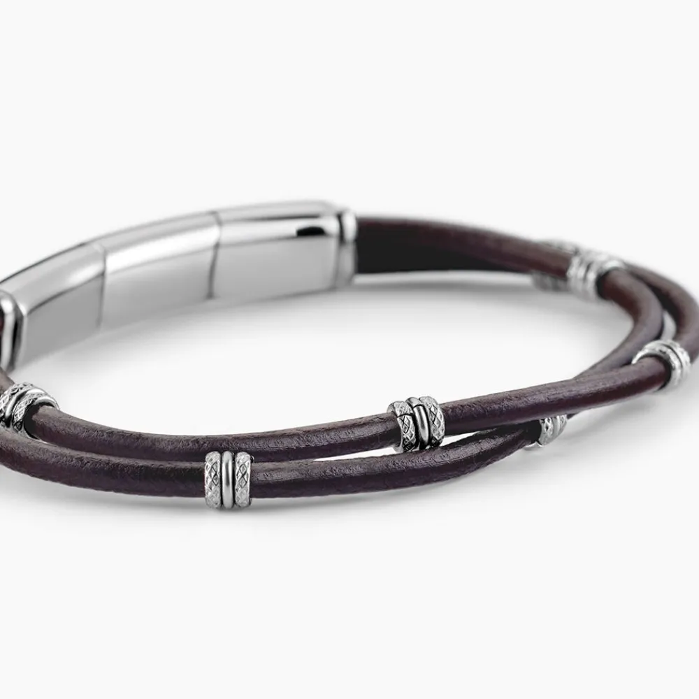 Bracelet Cuir De Vache Marron|JOURDAN Hot