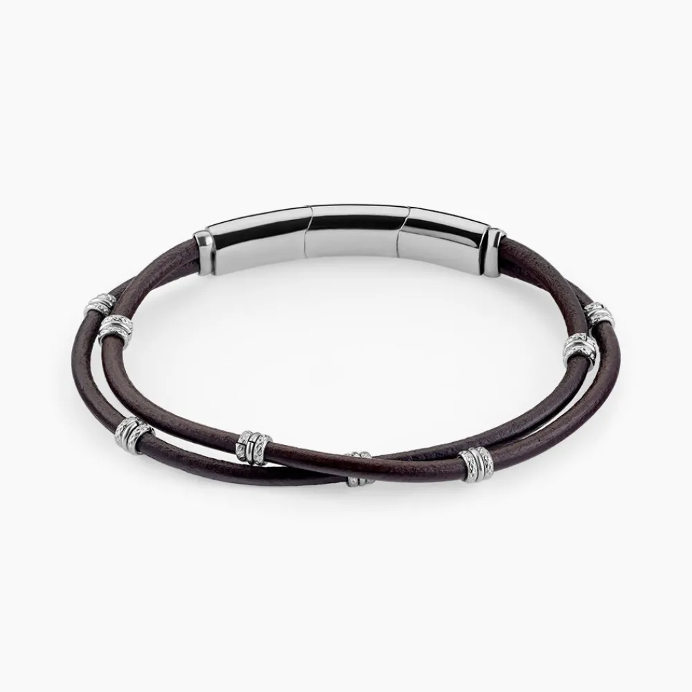 Bracelet Cuir De Vache Marron|JOURDAN Hot