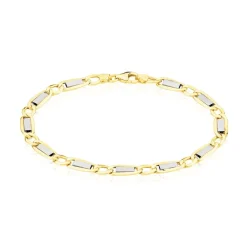 Bracelet Danae Plaquette Or Bicolore|Marc Orian Sale