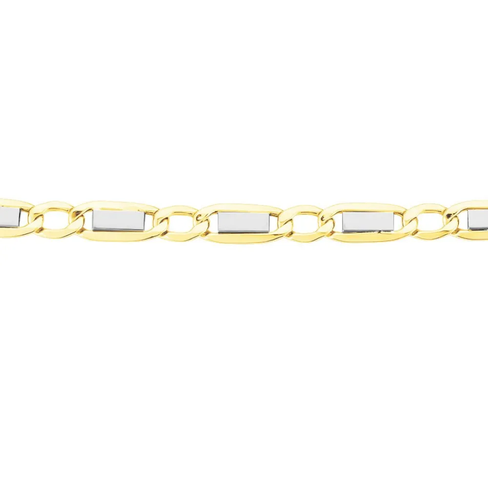 Bracelet Danae Plaquette Or Bicolore|Marc Orian Sale