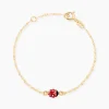 Bracelet Deena Or Jaune Oxyde De Zirconium