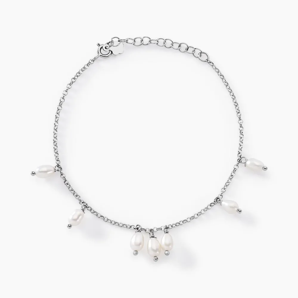 Bracelet Didem Argent Blanc Perle De Culture|Marc Orian Hot