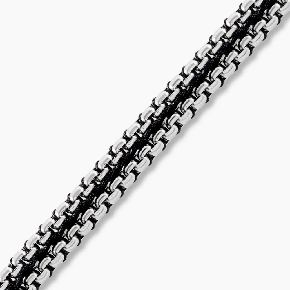 Bracelet Dilhan Acier Blanc|Marc Orian Outlet