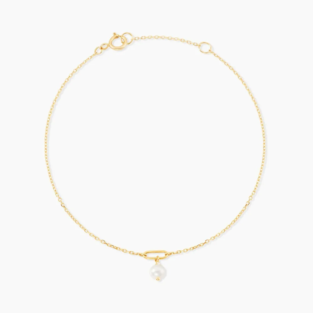 Bracelet Eusebios Or Jaune Perle De Culture|Marc Orian Outlet