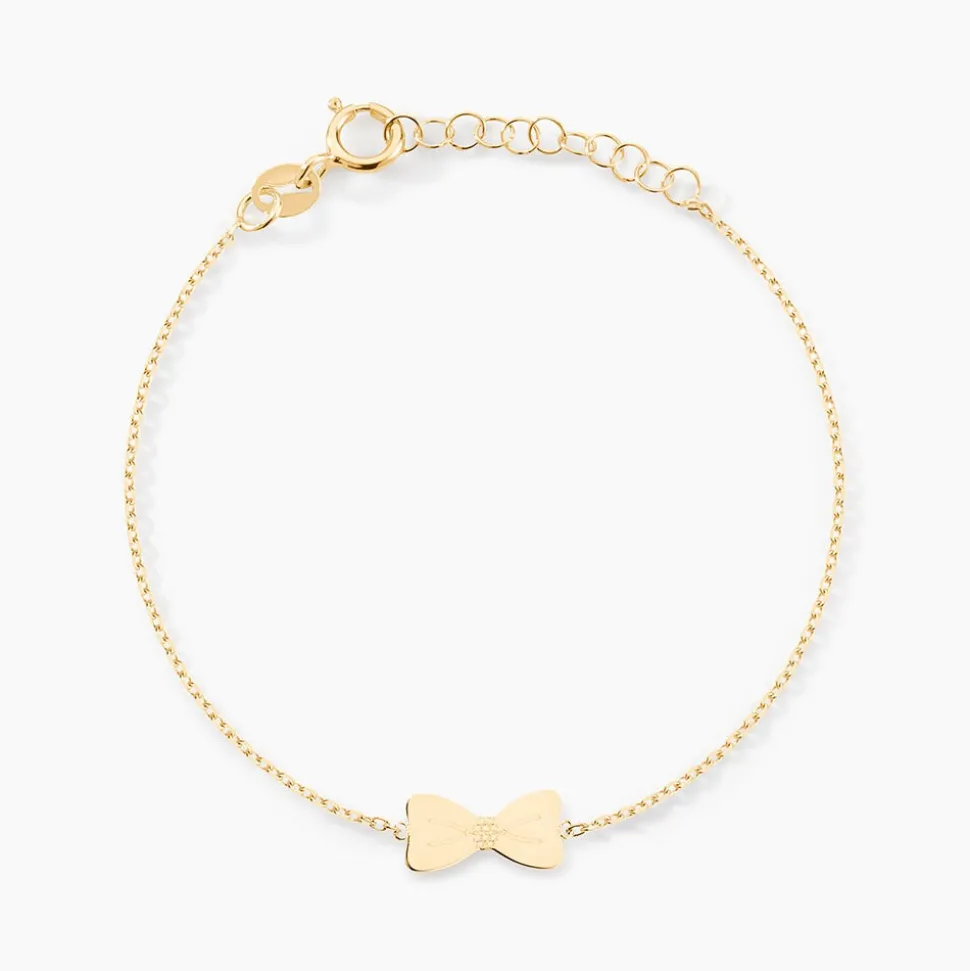 Bracelet Evonne Noeud Or Jaune
