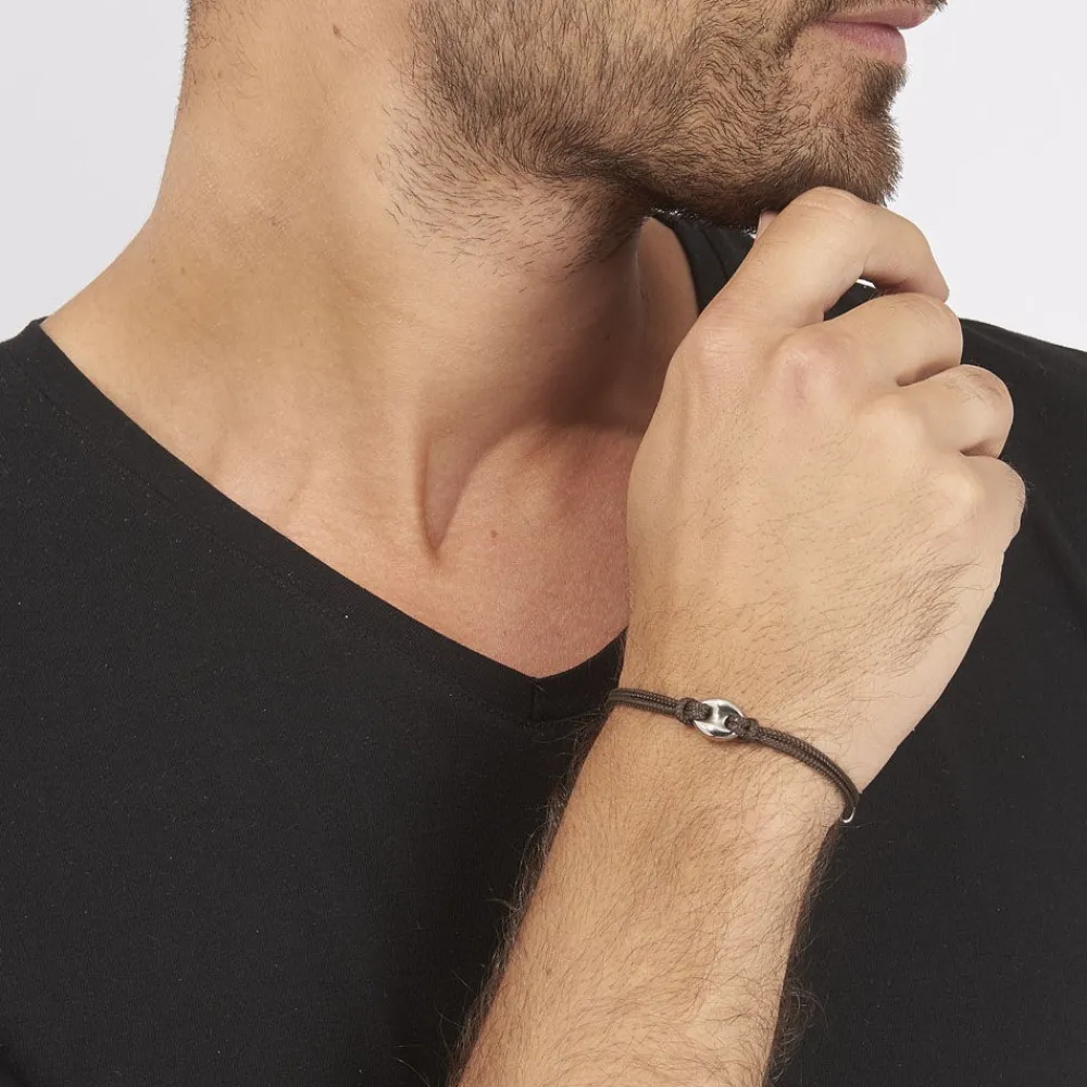 Bracelet Fabrice Acier Blanc|Marc Orian Outlet