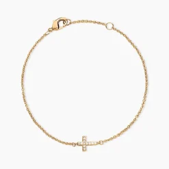 Bracelet Fatos Plaqué Or Jaune Oxyde De Zirconium|Marc Orian Outlet
