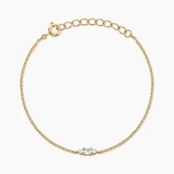 Bracelet Georgia Plaqué Or Jaune Oxyde De Zirconium|Marc Orian New