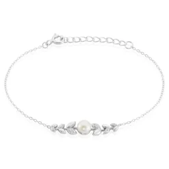 Bracelet Giambattista Argent Blanc Perle De Culture Oxyde De Zirconium|Marc Orian Clearance