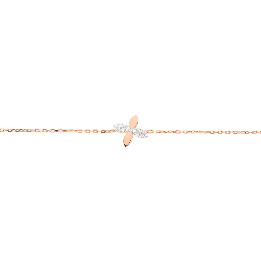 Bracelet Ginila Or Rose Diamant|Marc Orian Best